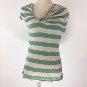 Anthropologie Deletta A Bit Unruly Striped Top NWT